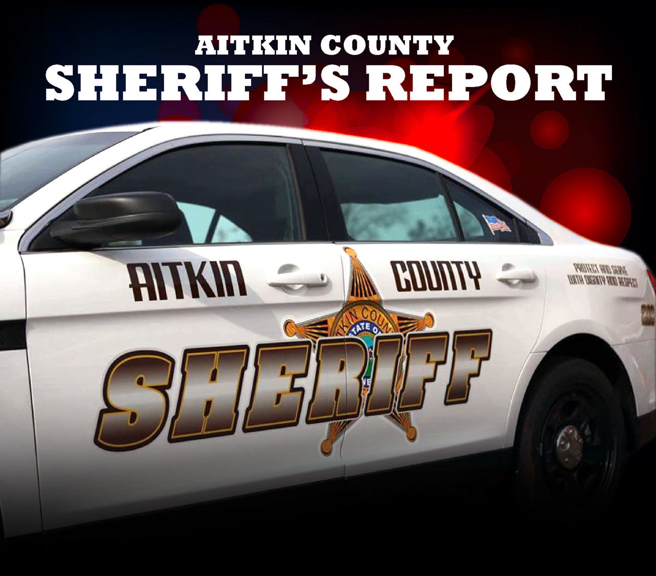 Aitkin County Sheriff's Report graphic